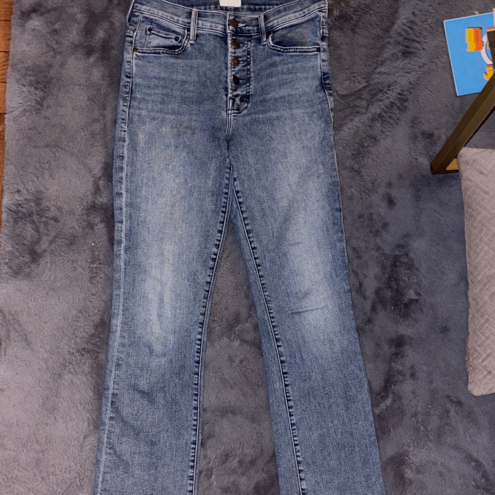 MOTHER Stretchy Blue Jeans Size 26